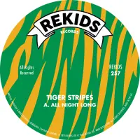 Record cover of ALL NIGHT LONG  by Tiger Stripes