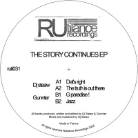 Record cover of THE STORY CONTINUES EP  by DJ Steaw & Gunnter